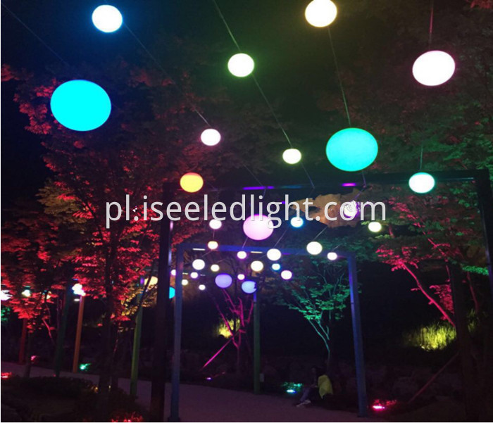 Garden light DMX hanging ball 